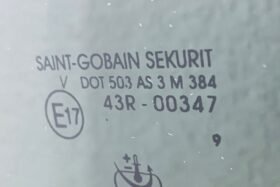 Ляво задно странично стъкло VOLVO V60 2010--2 на ниска цена