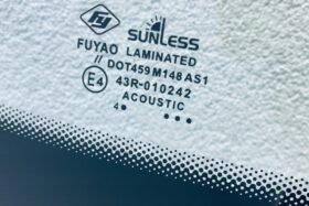 Ново предно стъкло PEUGEOT 207 2006-2012 SOLAR+СЕНЗОР-3 на ниска цена