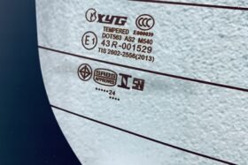 Ново задно стъкло за DACIA SANDERO II HBK 2013- ЗЕЛЕНО-3 на ниска цена