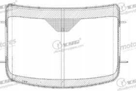 ПРЕДНО СТЪКЛО FORD TRANSIT H3 2014- С ОТОПЛЕНИЕ на ниска цена