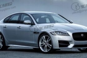 ПРЕДНО СТЪКЛО JAGUAR XF 2015- АКУ+СОЛ+КАМ+СЕНЗ+ОГРЯВ+HUD-4 на ниска цена