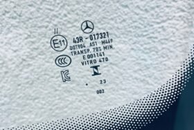 Предно стъкло MERCEDES EQE 2023- СОЛАР+КАМЕРА+СЕНЗОР+ОТОПЛЕНИЕ ОРИГИНАЛ-3 на ниска цена