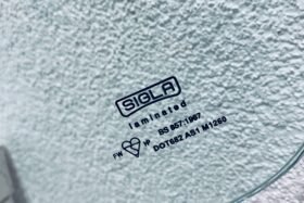 Предно стъкло MERCEDES SL R107 CABRIO 1971-1989-3 на ниска цена