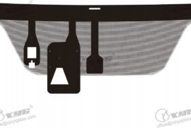 ПРЕДНО СТЪКЛО TOYOTA HIGHLANDER III / KLUGER 2013- СЕНЗОР+ОТОПЛЕНИЕ-3 на ниска цена