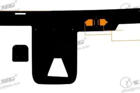 ПРЕДНО СТЪКЛО TOYOTA HILUX 2020- КАМЕРА+АНТЕНА-2 на ниска цена