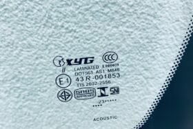 Предно стъкло TOYOTA LANDCRUISER J150 2017- АКУ+КАМ+СЕН+ГРЗ-3 на ниска цена