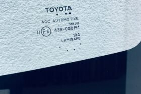 Предно стъкло TOYOTA PRIUS+ 2012- АКУСТИКА+СЕНЗОР+ОРИГИНАЛ-3 на ниска цена