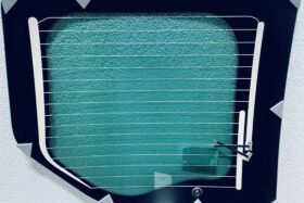 Задно дясно стъкло за врата FORD TRANSIT CUSTOM 2012- ТЪМНОЗЕЛЕНО + С ОТОПЛЕНИЕ-3 на ниска цена