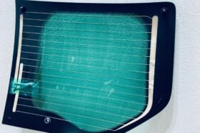 Задно ляво стъкло за врата FORD CUSTOM 2012- OE-3 на ниска цена