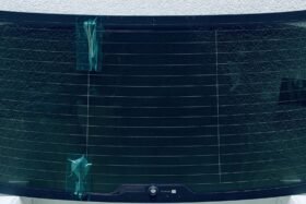 Задно стъкло AUDI A4 B8 КОМБИ 2008-2015 ГРАФИТЕНО-3 на ниска цена