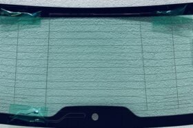 Задно стъкло MERCEDES GLC X253 2015-2022 ЗЕЛЕНО-3 на ниска цена