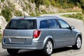 ЗАДНО СТЪКЛО OPEL ASTRA III КОМБИ 2004-2010 С ОТОПЛЕНИЕ ЗЕЛЕНО-2 на ниска цена