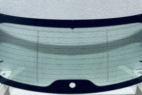 Задно стъкло RENAULT MEGANE IV 5D КОМБИ 2016-2022 ЗЕЛЕНО+АНТЕНА+ОРИГИНАЛ на ниска цена