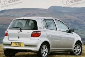 ЗАДНО СТЪКЛО TOYOTA YARIS 3/5D 1999-2005 С ОТОПЛЕНИЕ-2 на ниска цена