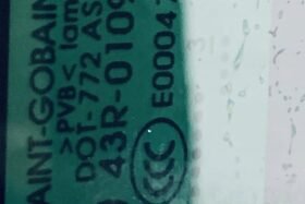 Задно стъкло за капак TESLA 3 2017- ОРИГИНАЛ-3 на ниска цена